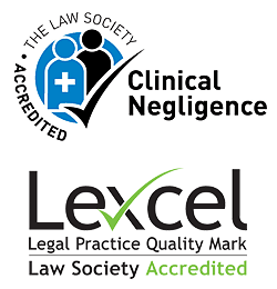 Image of Law Society Clinical Negligence Accreditation logo
