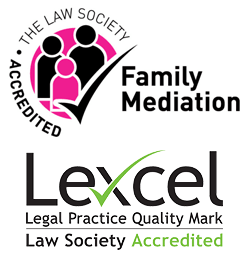 Image of Law Society Personal Family Mediation Accreditation logo